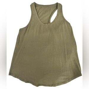 Women's Lululemon Olive Green Tank Top Size S